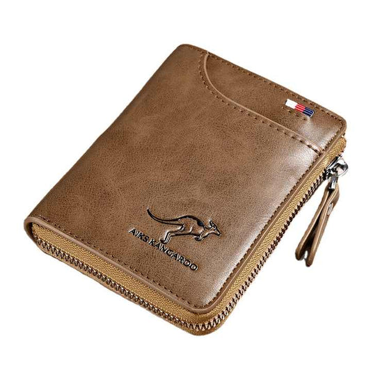 Original Men's Business Fashion, Men's Money Bag, Zipper 