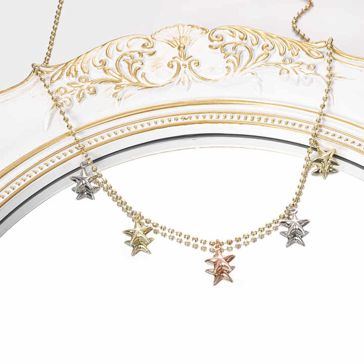 Gold Star Necklace 