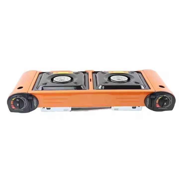 موقد غاز محمول عالي الجودة قابل للطي . High quality portable folding gas stove