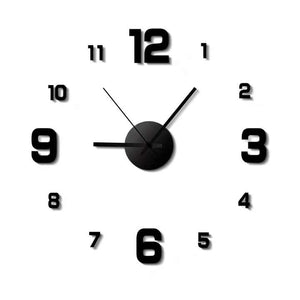 Acrylic sticker digital alarm clock. 