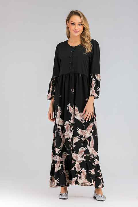 Black abayas for women 