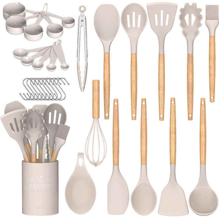 Kitchen utensils spoons