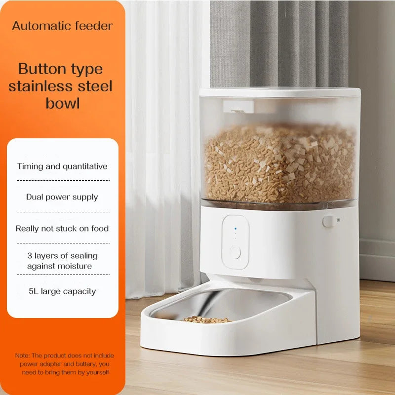 New Automatic Pet Food Dispenser. Bowls and Feeders 