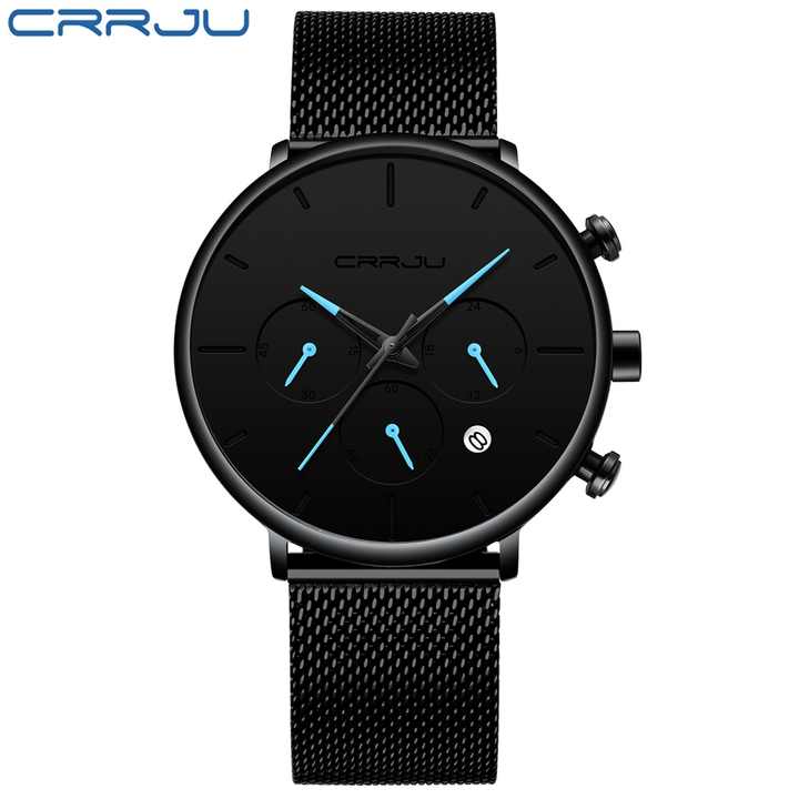 CRRJU Business Quartz Watch, 2271 Stainless Steel 