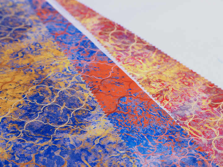 Printed Custom Digital Floral Designs Silk-Satin Fabric 