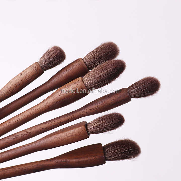 Makeup Brush Set مجموعة فرش مكياج ظلال العيون المصنوعة يدويًا