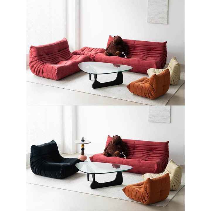room sofa ... compressed floor