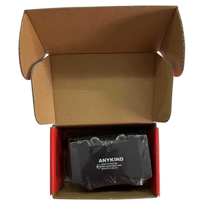 Outer frame brake pad