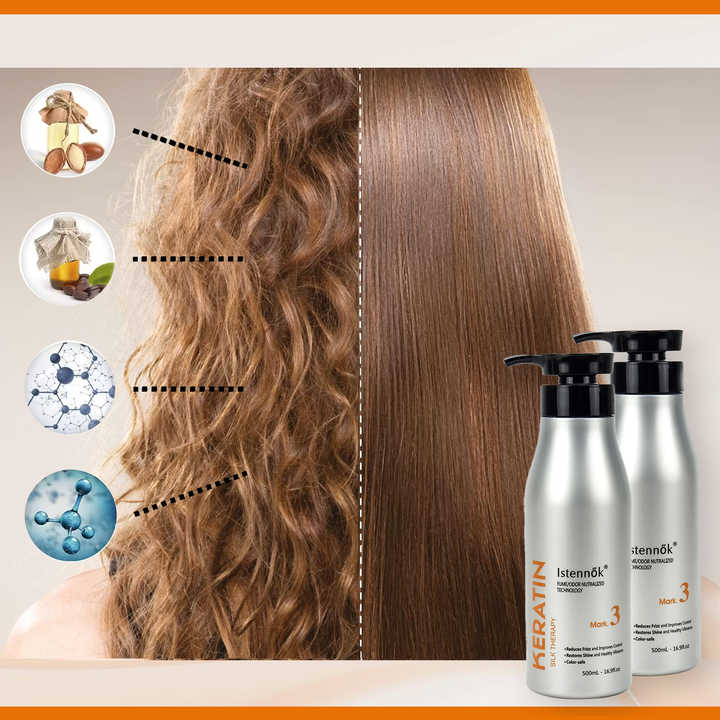 Keratin hair care 