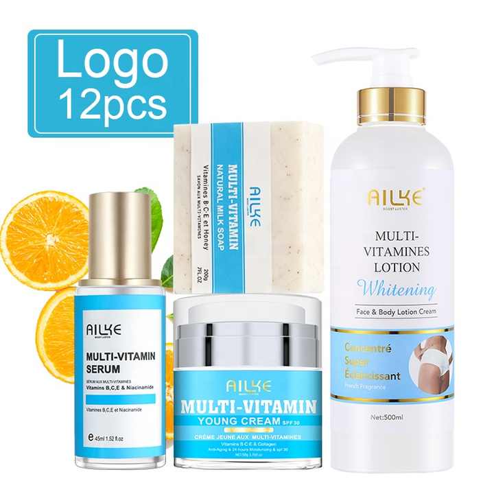 Sets Skin Care Products Set for Adults-  مجموعة 4 في 1 للعناية بالوجه