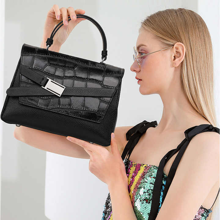 Custom Crocodile Leather Women's Handbags