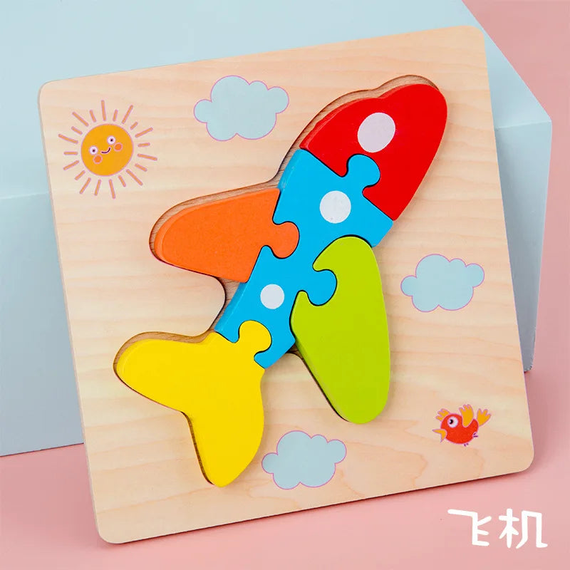 Educational games, wooden puzzles 
