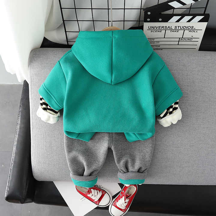 Boys' pants, two-piece set, children's clothing, autumn clothing 
