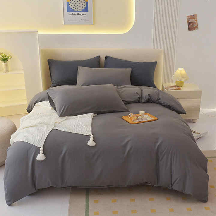 Luxury, elegant, comfortable, multi-colored bedding set, 