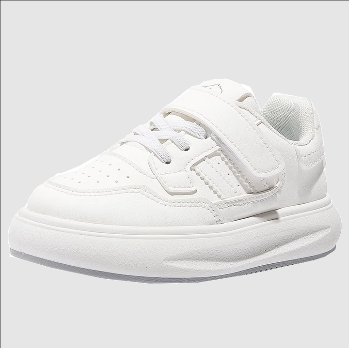 White sneakers for boys and kids, girls casual shoes, children's sneakers 
