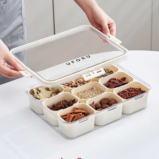 Spice Dispenser Plastic Container Kitchen Storage Tools 