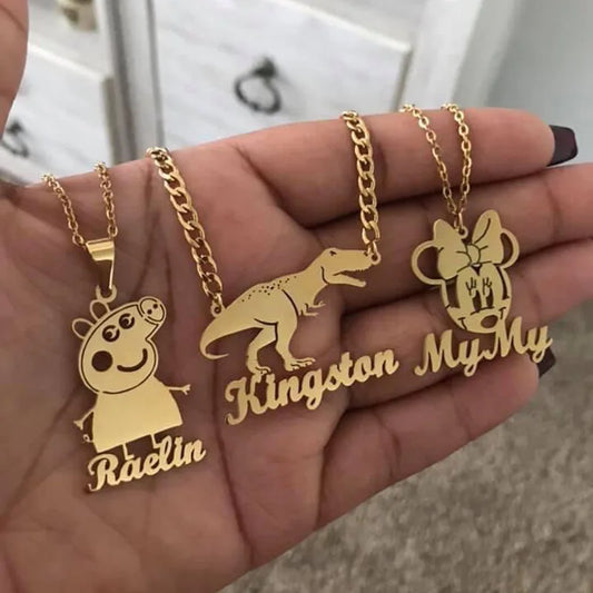 Children's Accessories Name Necklace 