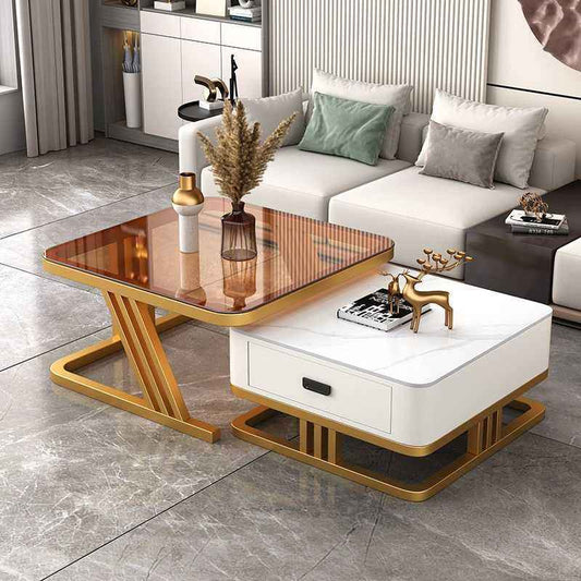 Luxury light coffee table 