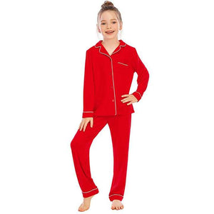 Long-sleeved children's pajamas 