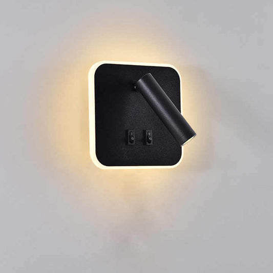 Modern two-tone wall lamp 