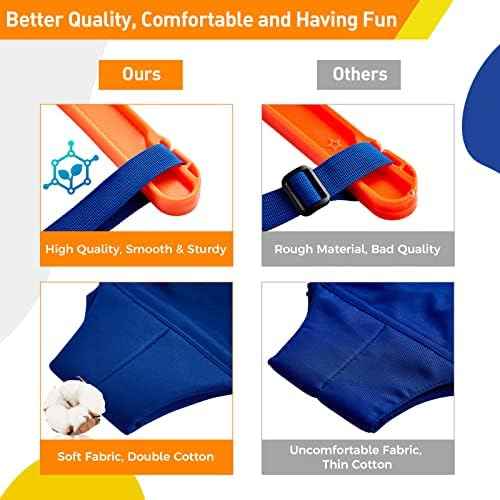 Toddler Swing Set Easy Assembly - FUNLIO 2 1 Heavy Duty Indoor/Outdoor Kids Swing Set 