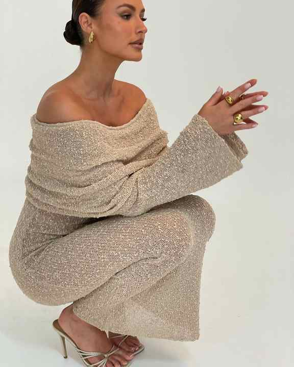 Tulle maxi dress
