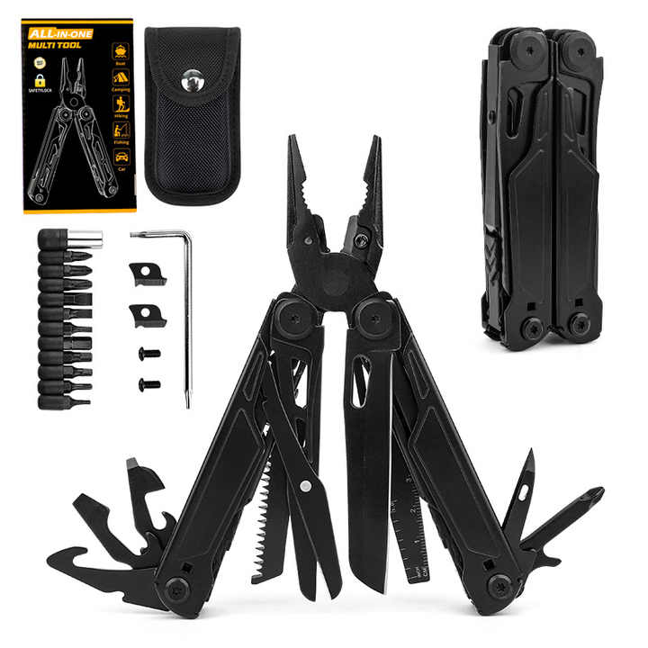 17-in-1 Multi-Tool Pocket Knife for Camping and Outdoor 