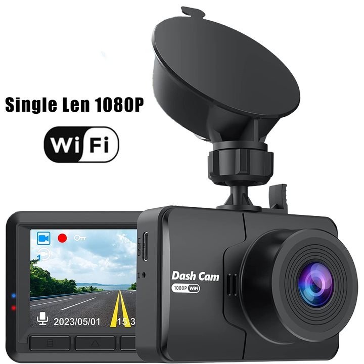 Dash camera. 