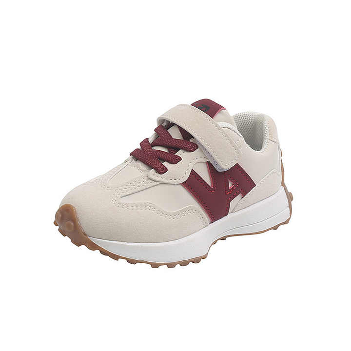 New Fashion Kids Popular PU Running Shoes Lightweight. 