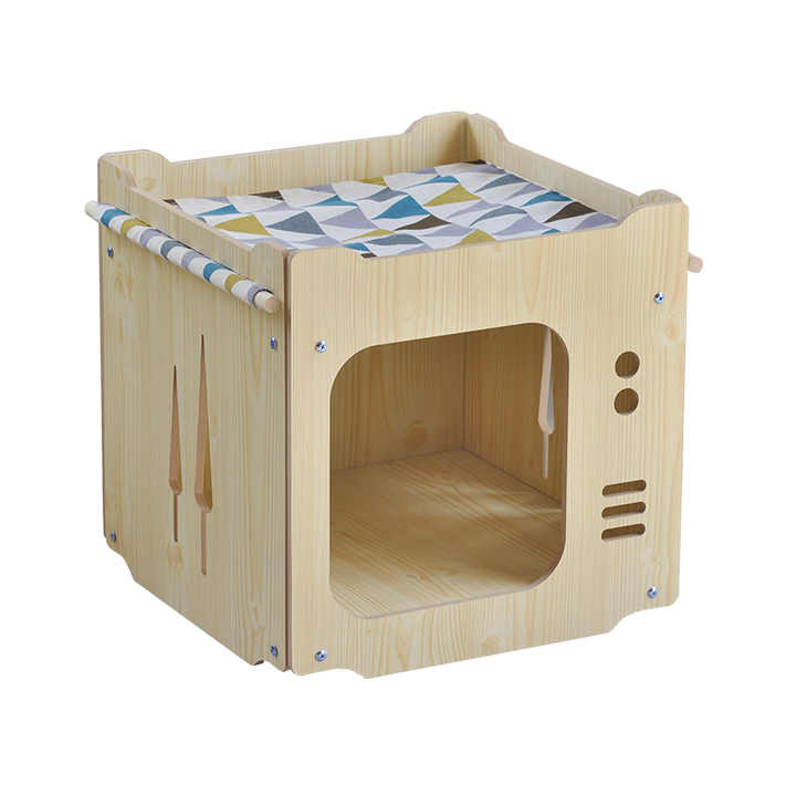 بيت الحيوانات الأليفة مع أرجوحة منزل قابل للإزالة . اكسسوارات حيوانات