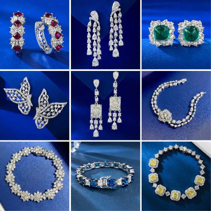 925 Sterling Silver with Zirconia 