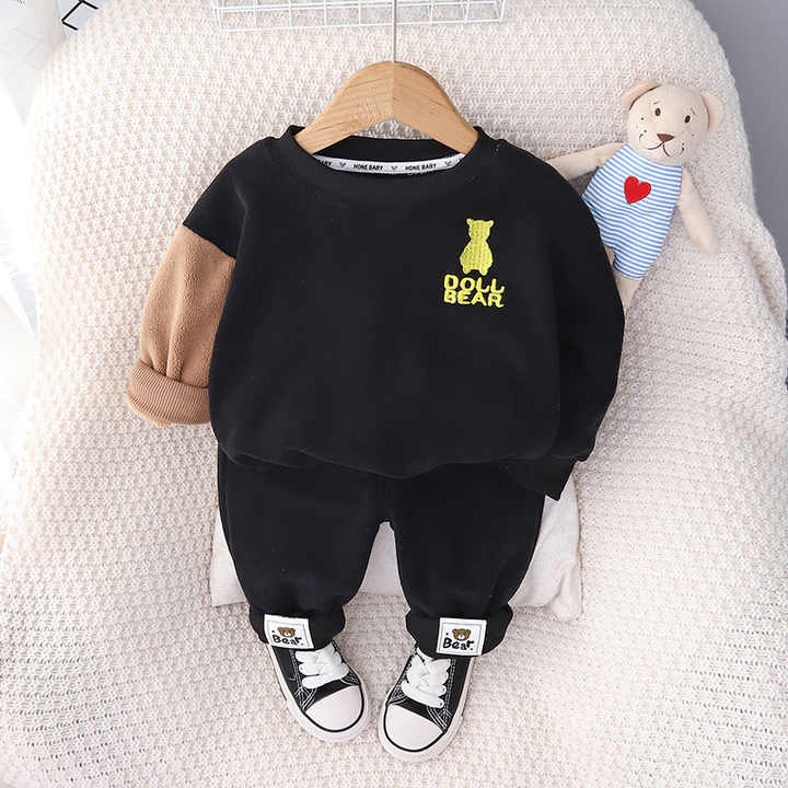 2022 Boys Winter Suit, Newborn Baby Hoodie, Thick 