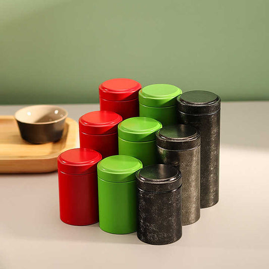 round metal box