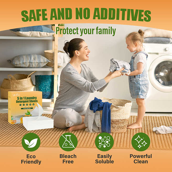 Factory Price Detergent-Laundry Detergent Strips 