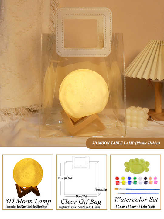 3D Moon LED Light 