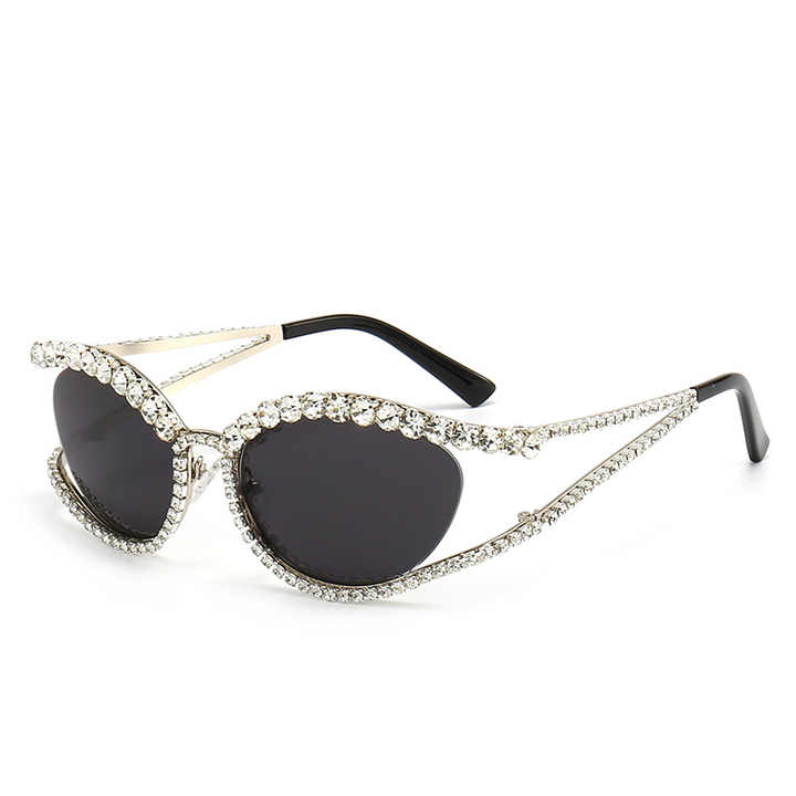 Women Eyeglass Guangzhou Sunglasses Korea - Rhinestone Women's Sunglasses 
