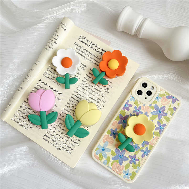 Great Offer Pure Color Shape Griptok Wholesale Retractable Rotating Design 