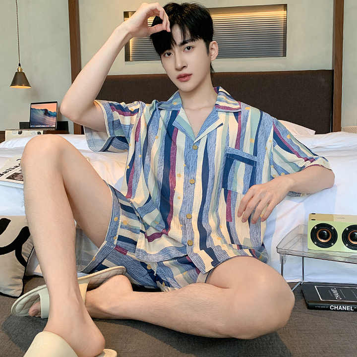 بيجامات رجالية صيفية جديدة من ساموي