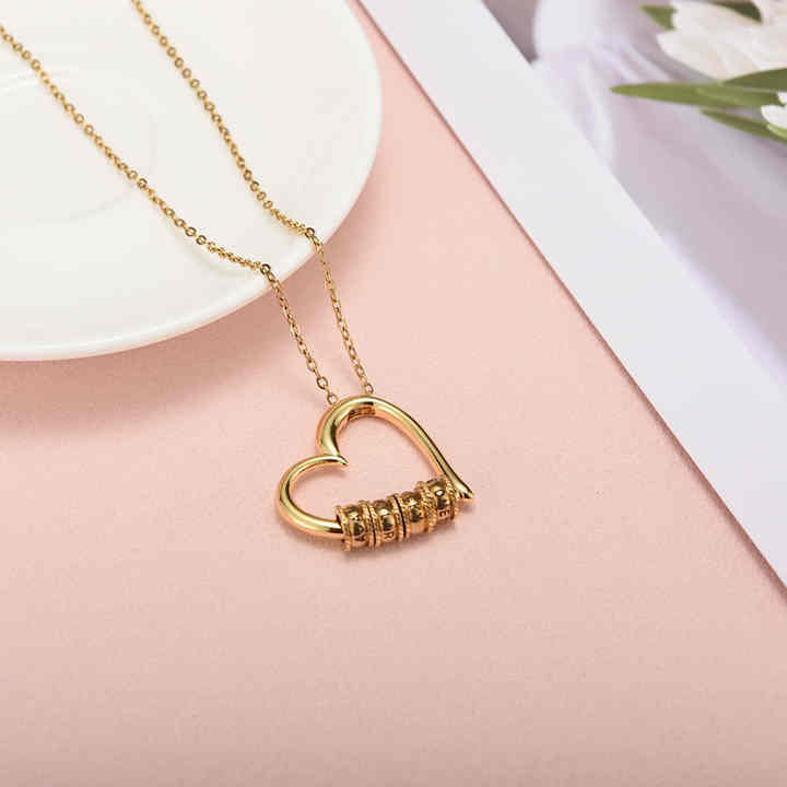 Kids Accessories Personalized Name Necklace Stainless Steel 