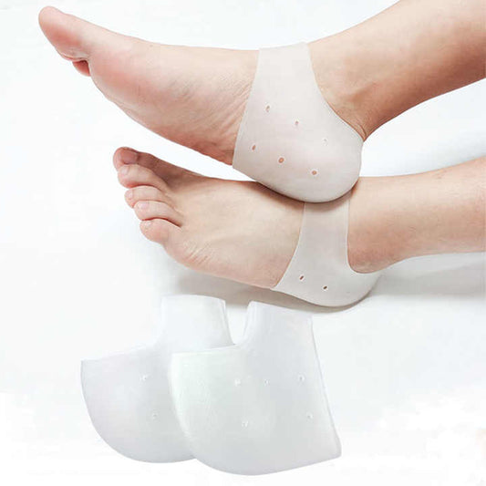 Silicone Heel Cup for Foot Health Insoles New High Quality Medical Silicone Heel Socks at Best Price 