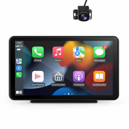 ستيريو سيارة ذكي محمول مقاس 7 بوصات مع .  Inch Portable Smart Car Stereo with Wireless Android