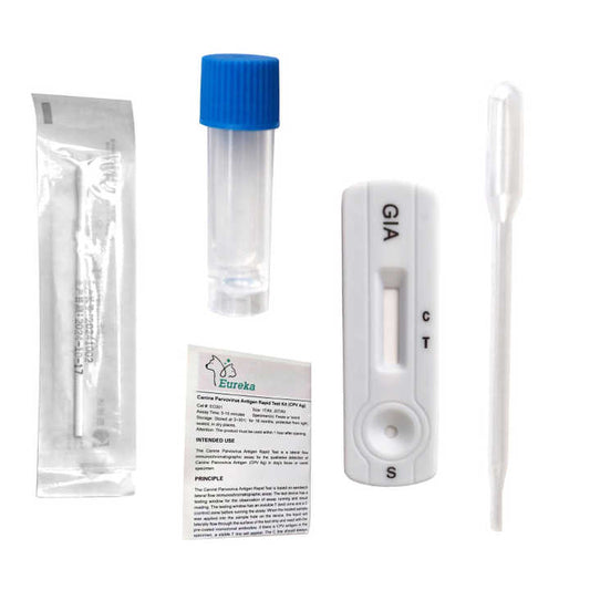 اختبار GIA Ag للكلب Pet Parvovirus Kit اختبار Giardia Ag سريعًا GIA Ag Test for Dog Pet Parvovirus Kit Giardia Ag Rapid Test
