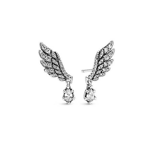 Women's Dangle Earrings, 925 Sterling Silver 
