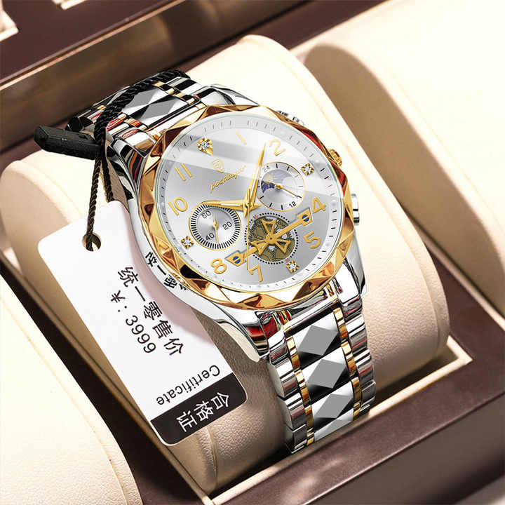 POEDAGAR 972 Luxury Watch Luminous 