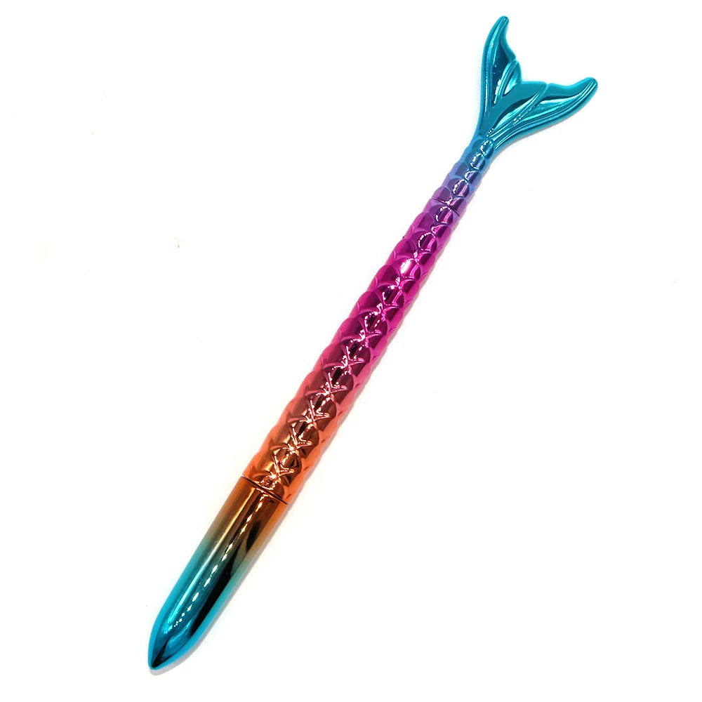 قلم حبر جل ملون لامع