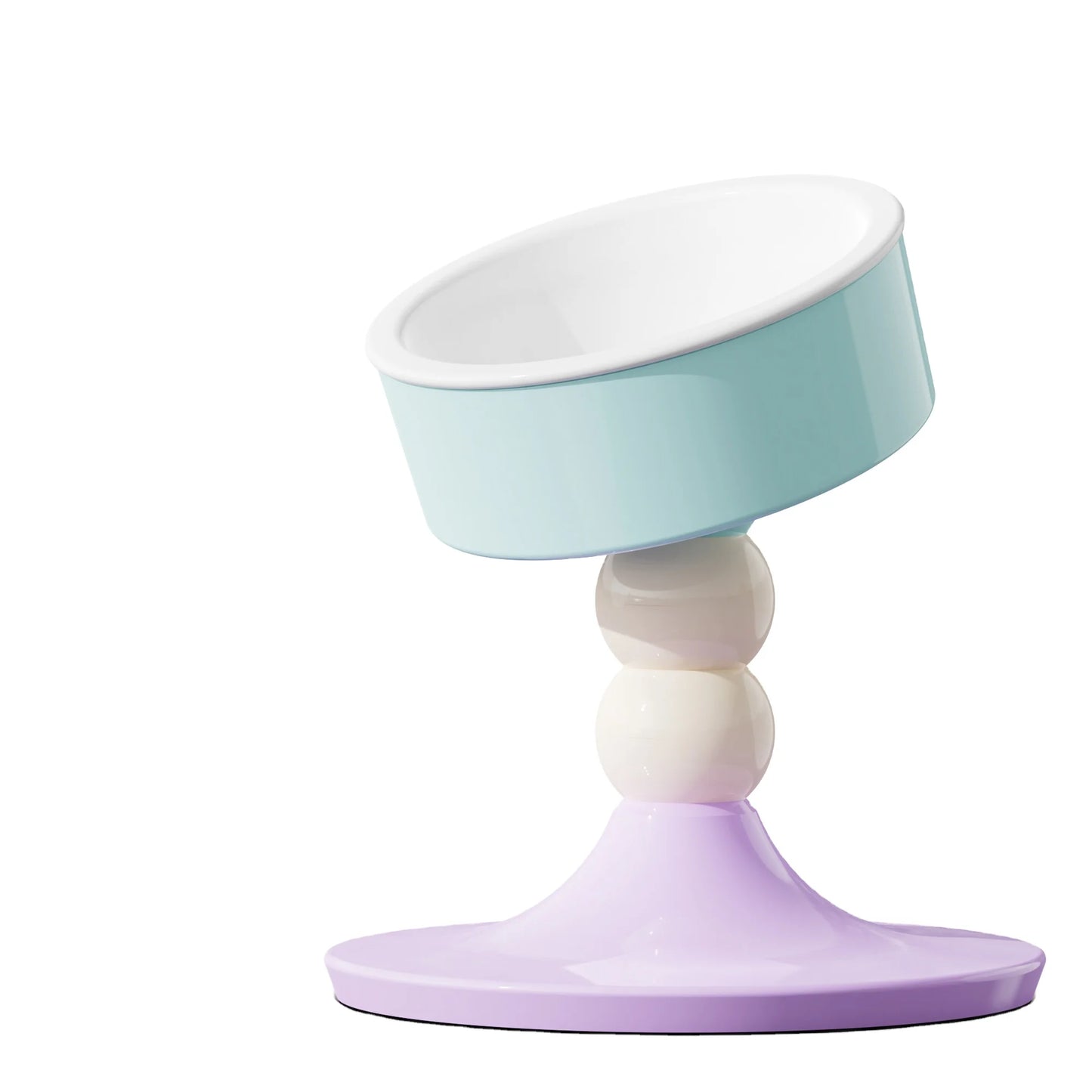 Eco-friendly, comfortable and easy-to-clean adjustable ceramic bowls and feeders for small animals 