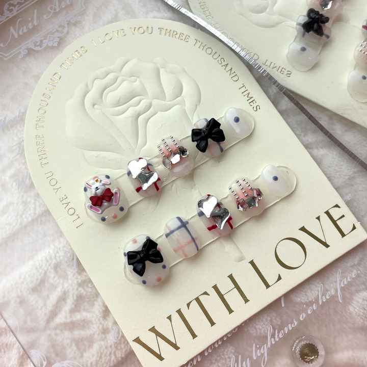 Acrylic Nails Press on Fake Nails Handmade 
