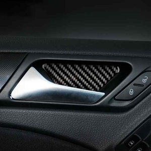 Carbon Fiber Car Interior Door Handle Sticker 
