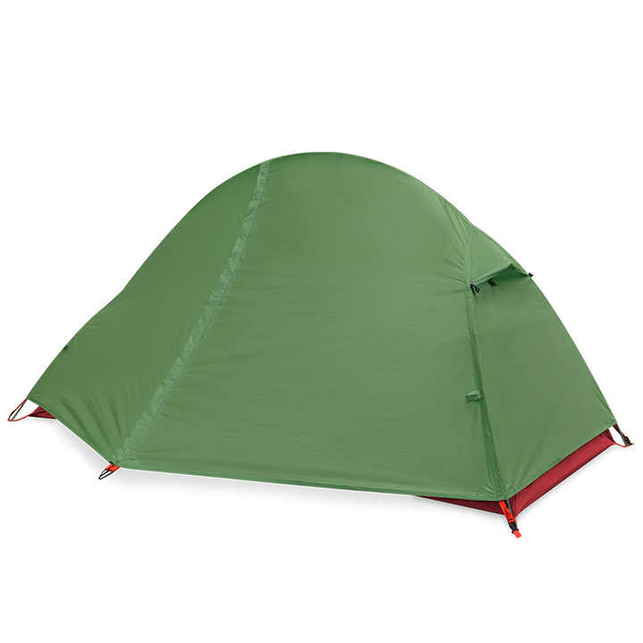 Factory Aluminum Custom logo Oxford Rainproof Cycling Double Layer Pole Outdoor Camping Tent