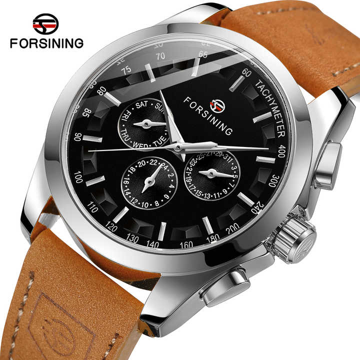 Guangzhou Ursining Watch Factory Men's Automatic Mechanical Watch 